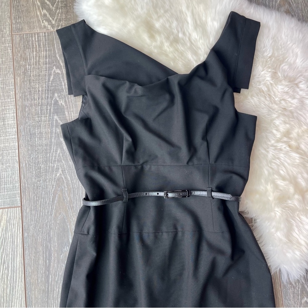 Jackie O Black Sheath Dress - Picture 4 of 13